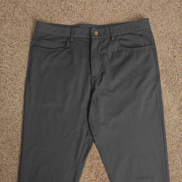 Men's BARBELL  Anything Pant Chino Straight Athletic Fit | Oxford | Sz: 34 - Picture 3 of 13